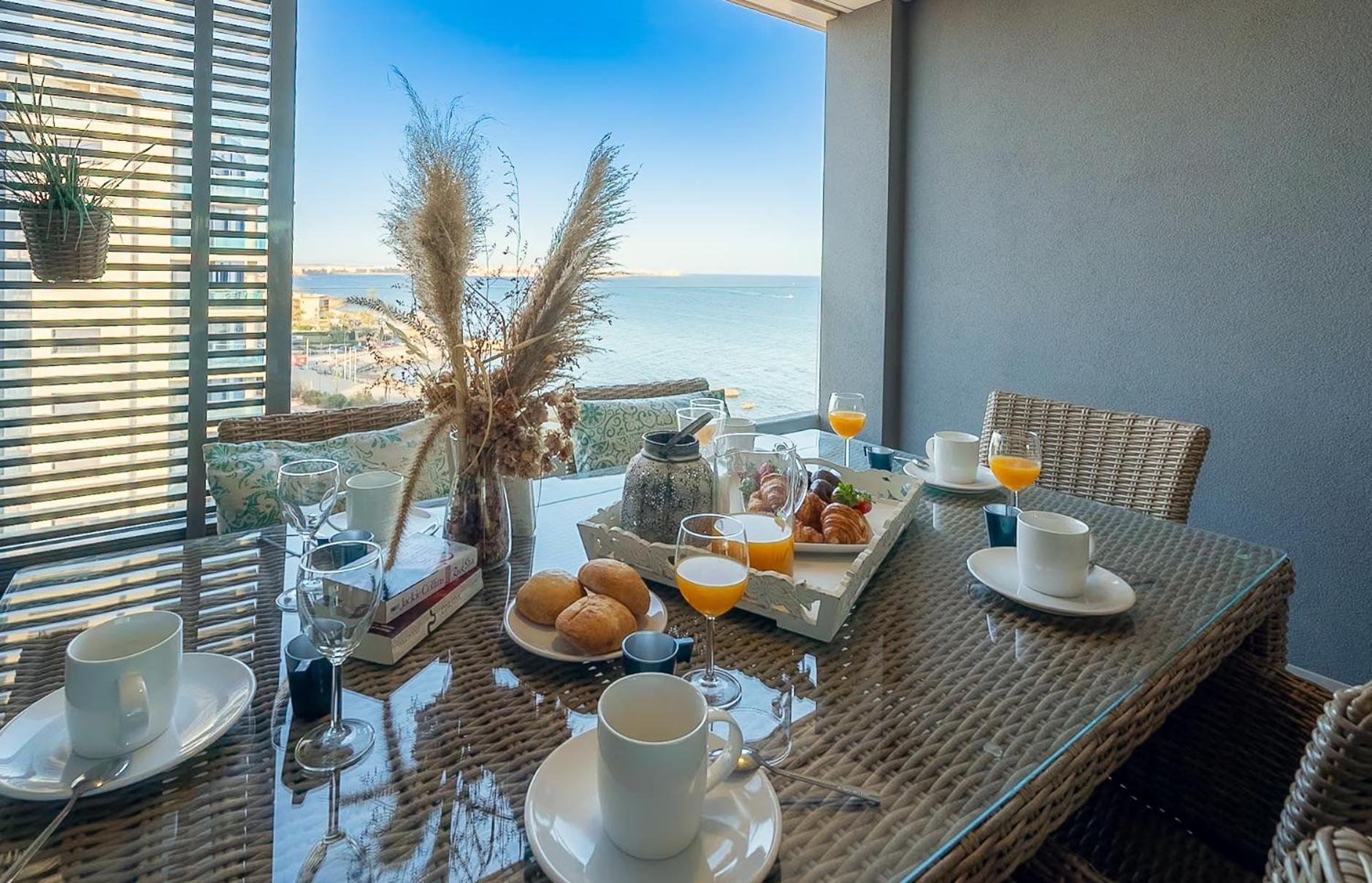 Apartamento Premium Con Jacuzzi Y Vistas Al Mar En Punta Prima, Torrevieja By Rentalole Bagian luar foto