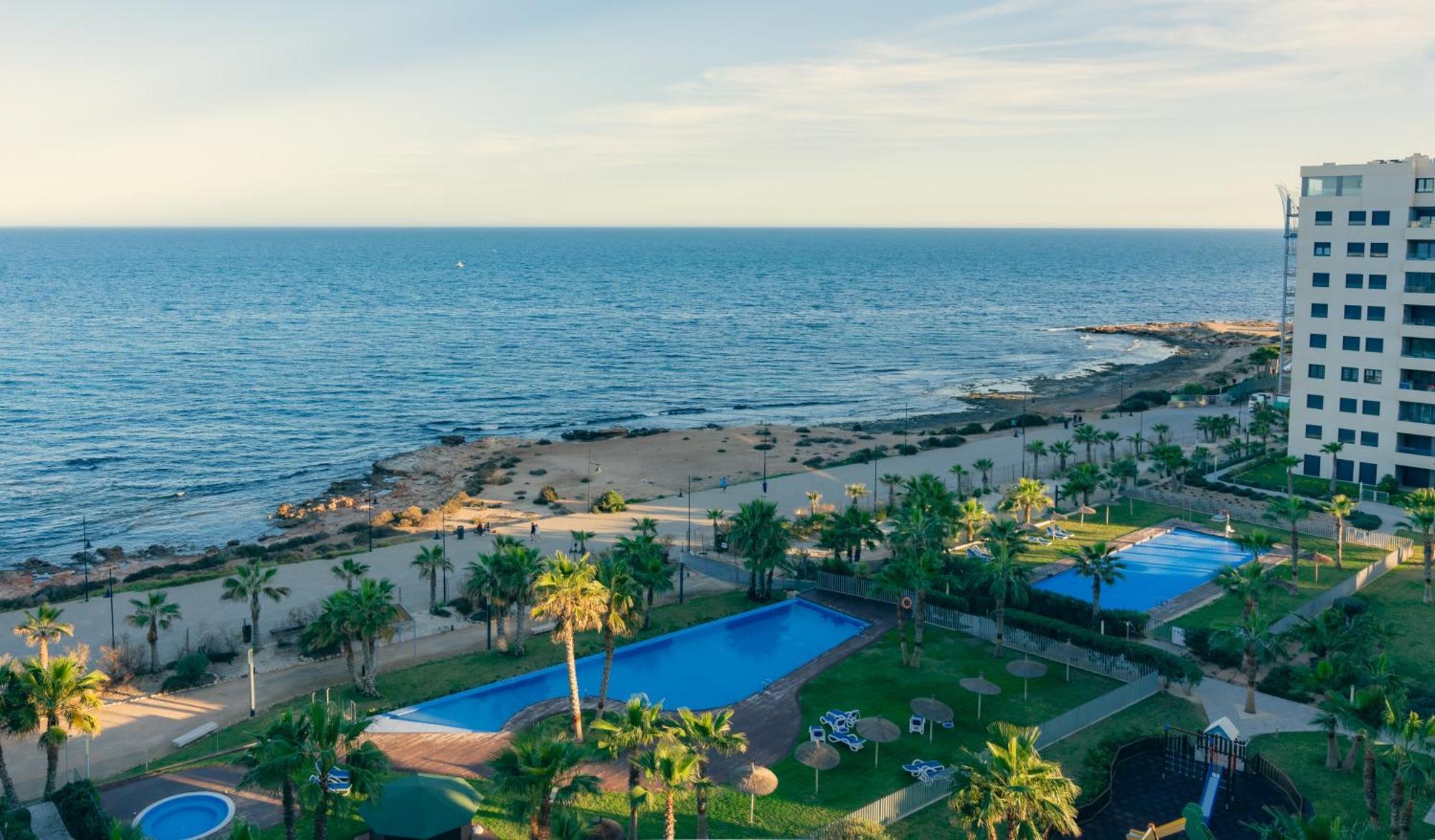 Apartamento Premium Con Jacuzzi Y Vistas Al Mar En Punta Prima, Torrevieja By Rentalole Bagian luar foto
