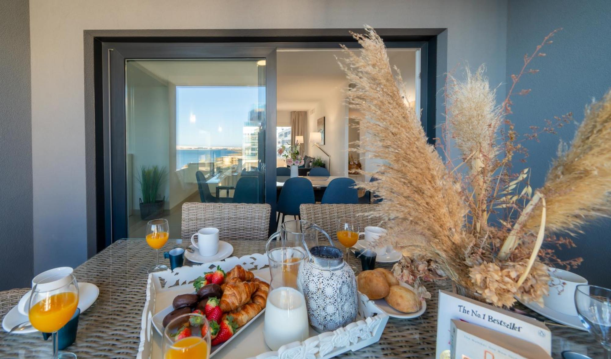 Apartamento Premium Con Jacuzzi Y Vistas Al Mar En Punta Prima, Torrevieja By Rentalole Bagian luar foto