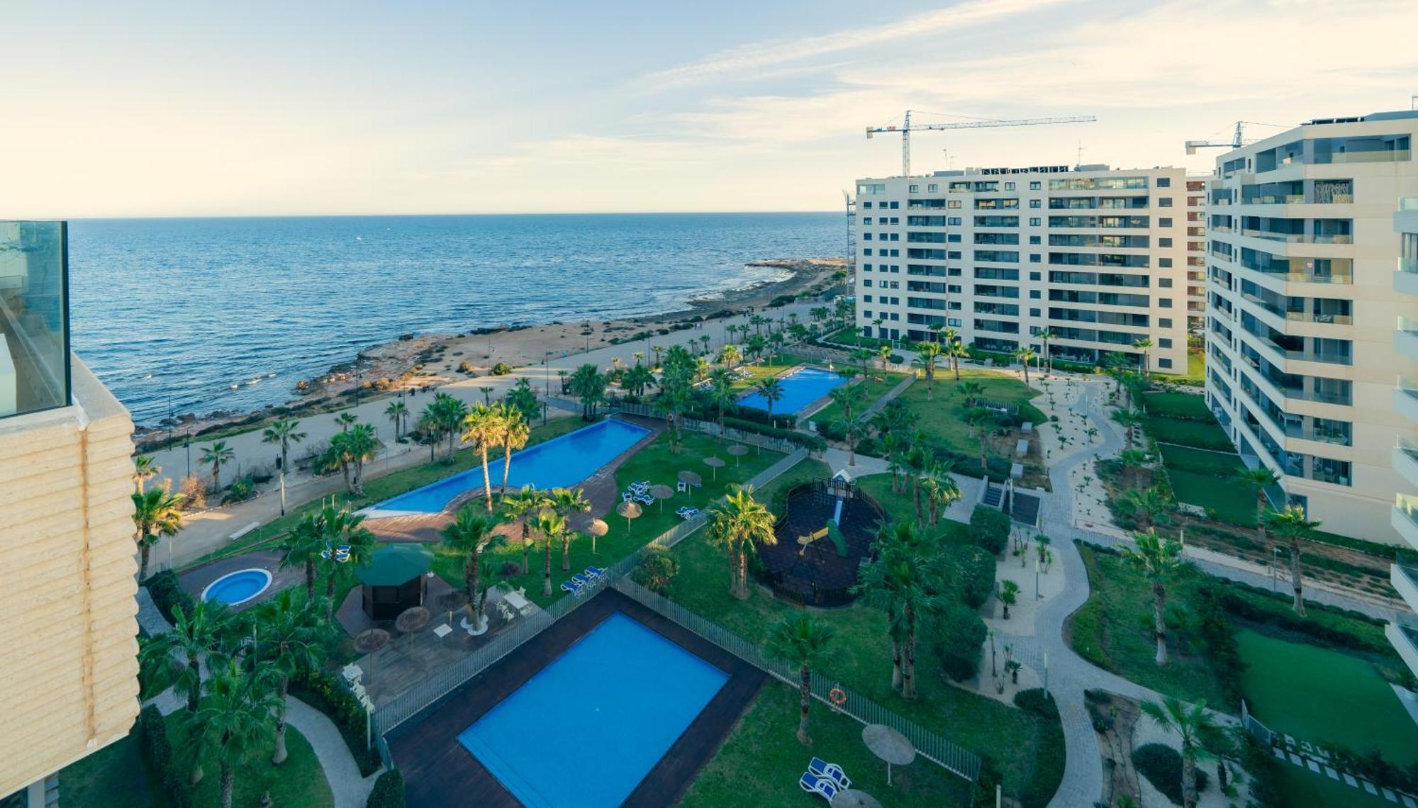 Apartamento Premium Con Jacuzzi Y Vistas Al Mar En Punta Prima, Torrevieja By Rentalole Bagian luar foto