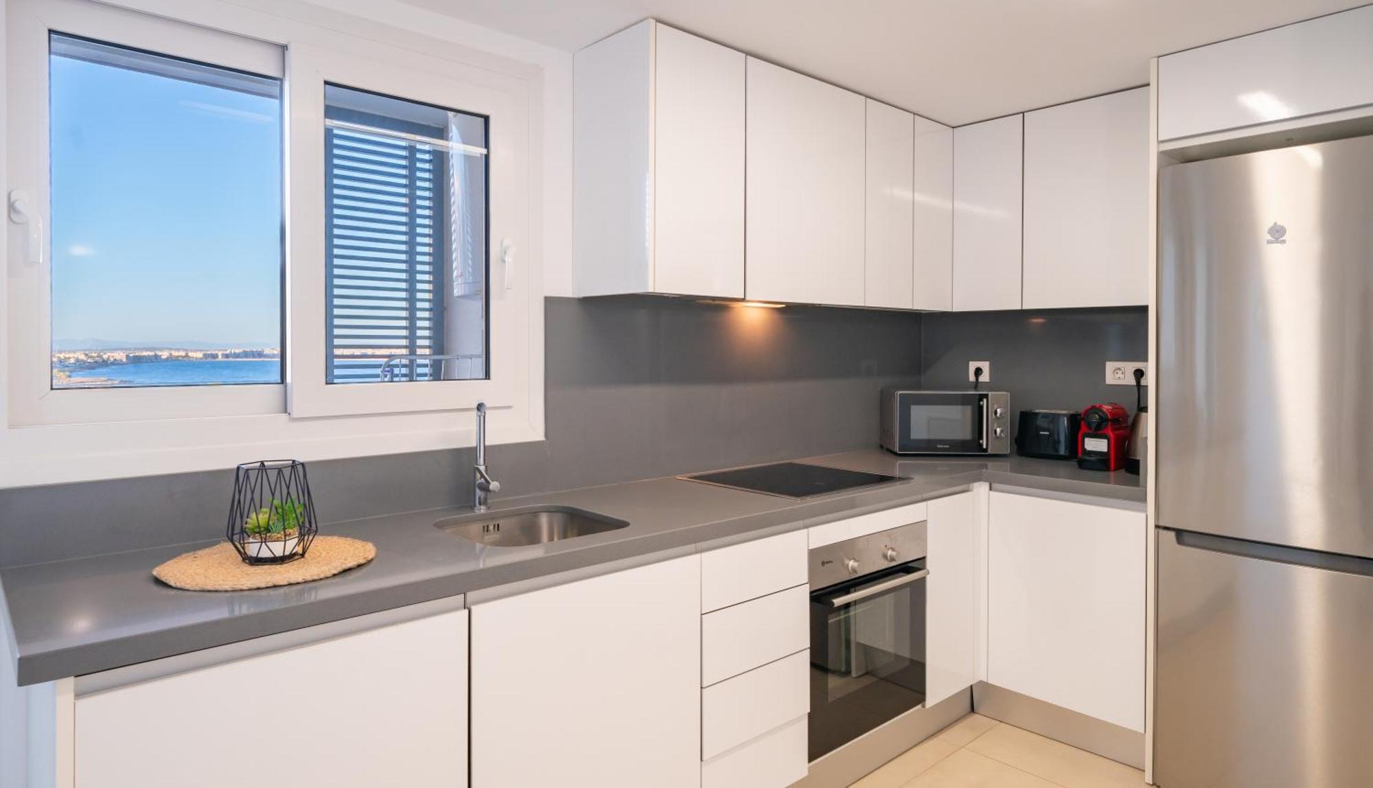 Apartamento Premium Con Jacuzzi Y Vistas Al Mar En Punta Prima, Torrevieja By Rentalole Bagian luar foto