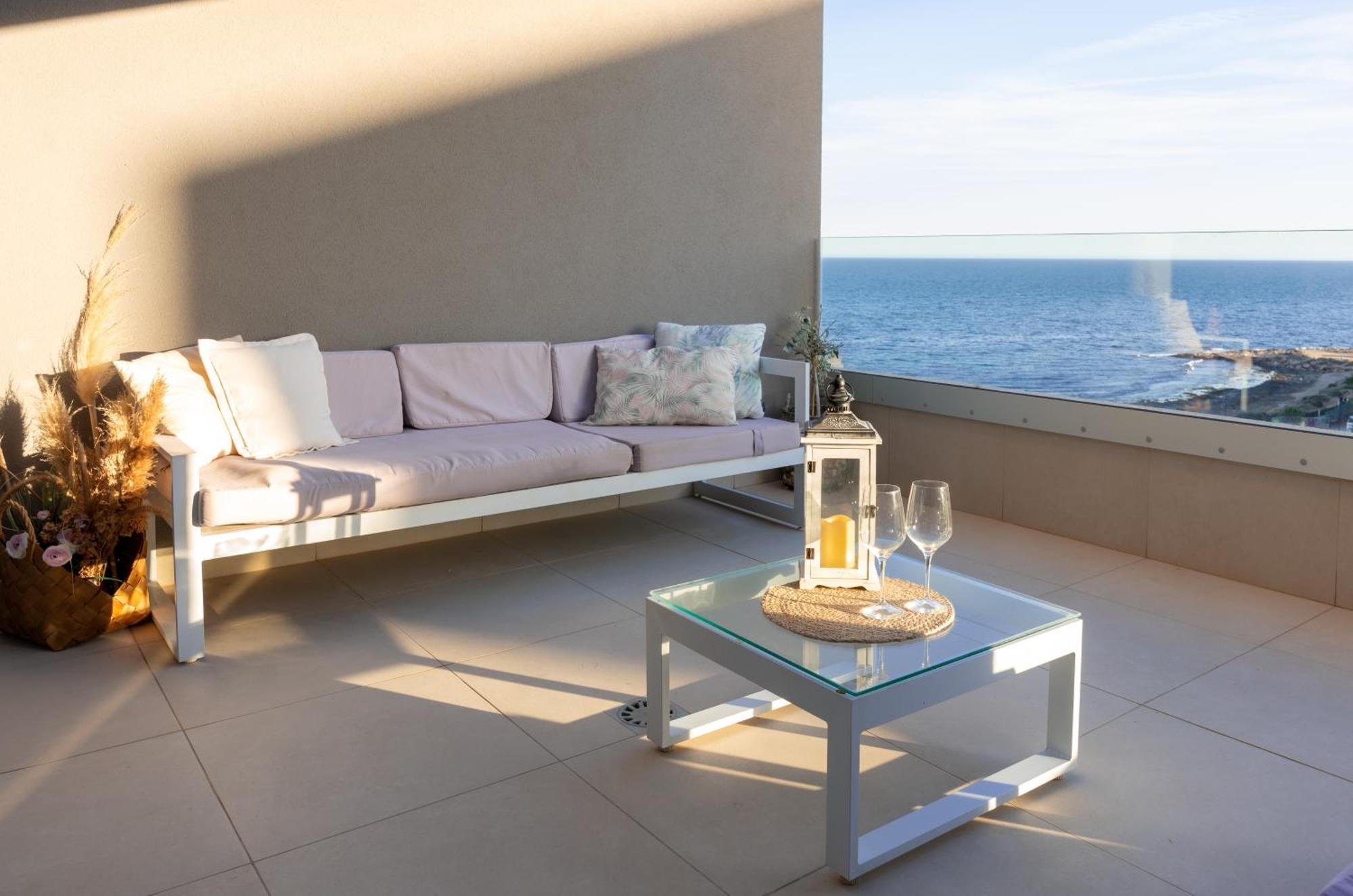 Apartamento Premium Con Jacuzzi Y Vistas Al Mar En Punta Prima, Torrevieja By Rentalole Bagian luar foto
